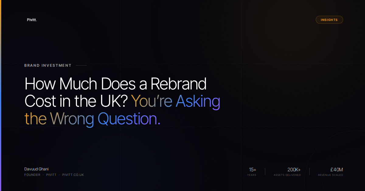 How Much Does a Rebrand Cost in the UK