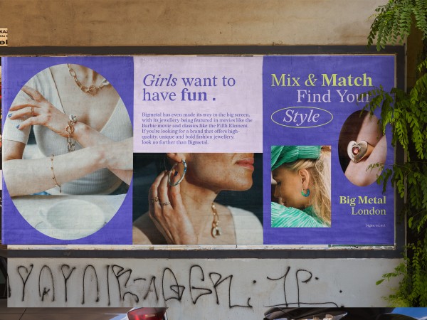 Route one on a billboard
