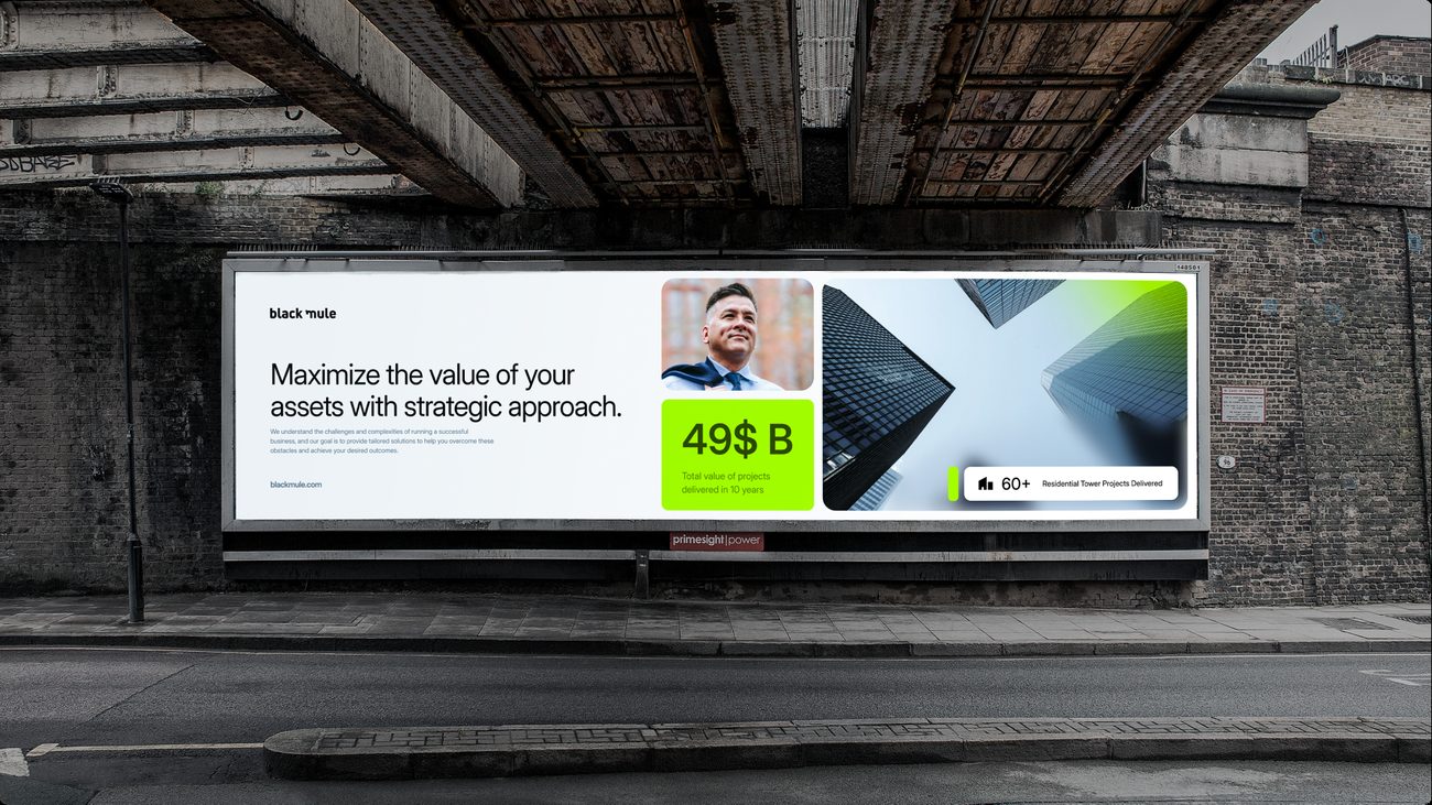Black Mule Concept 01, billboard