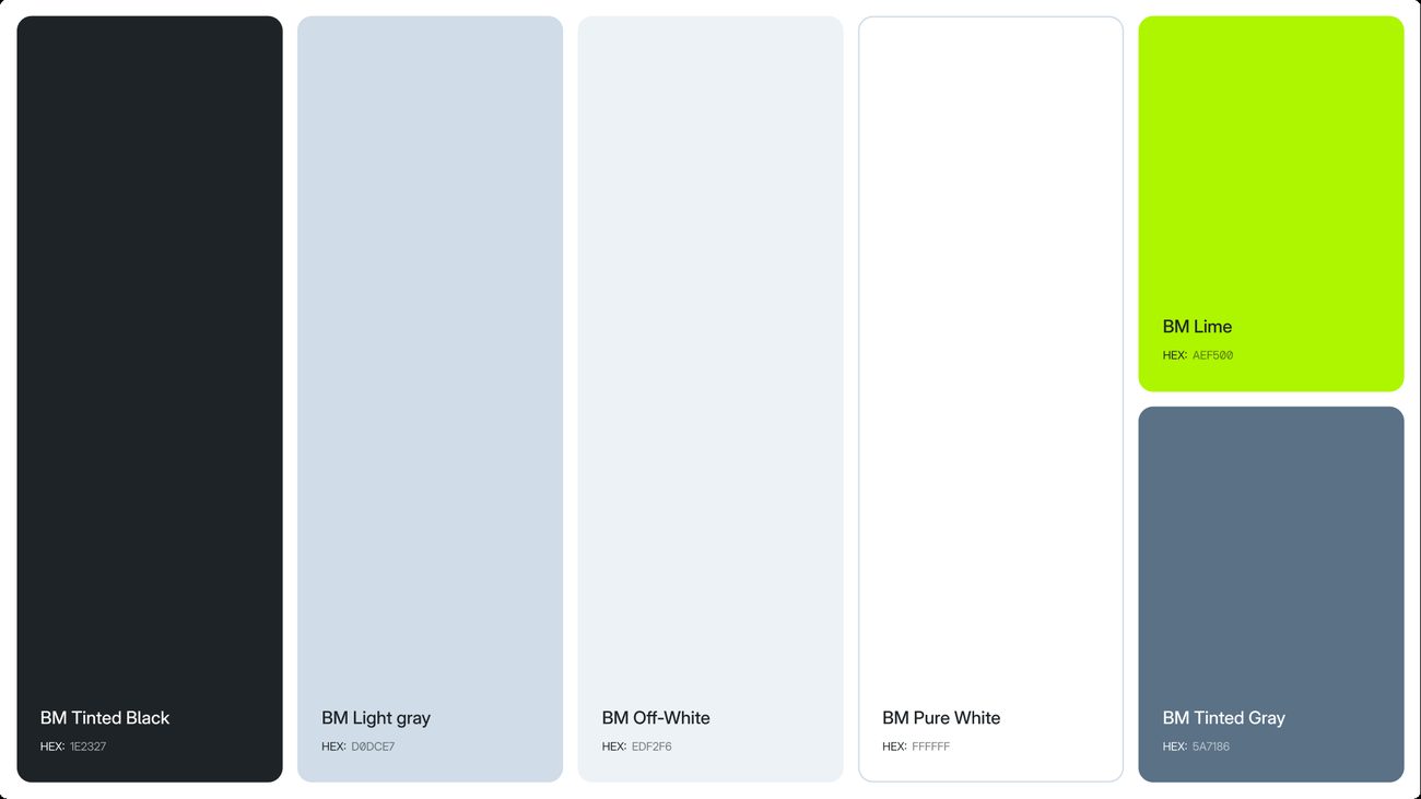 Black Mule Concept 01, palette