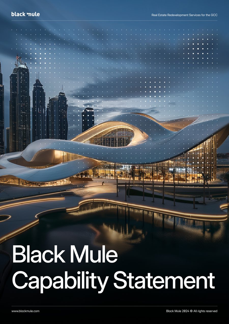 Black Mule capability statement, cover