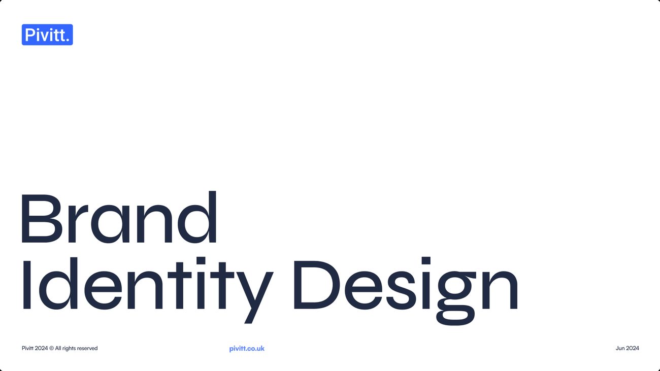 Black Mule brand guidelines, cover