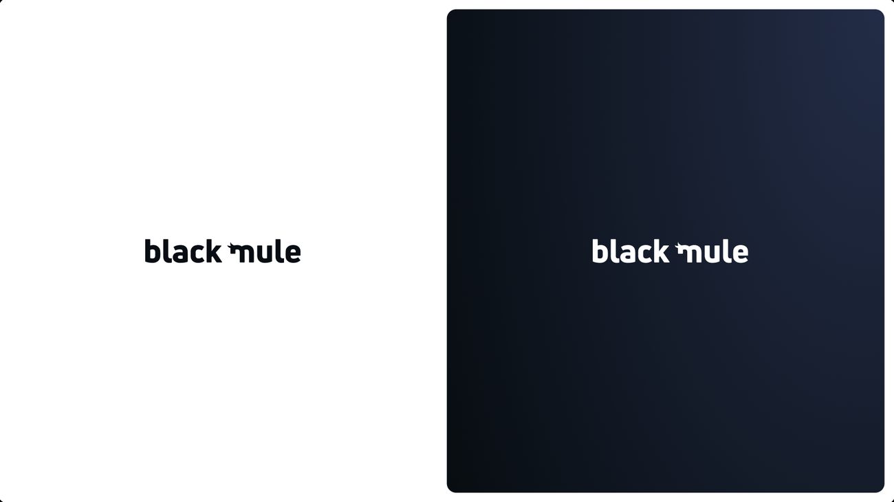 Black Mule Refined 02, wordmark