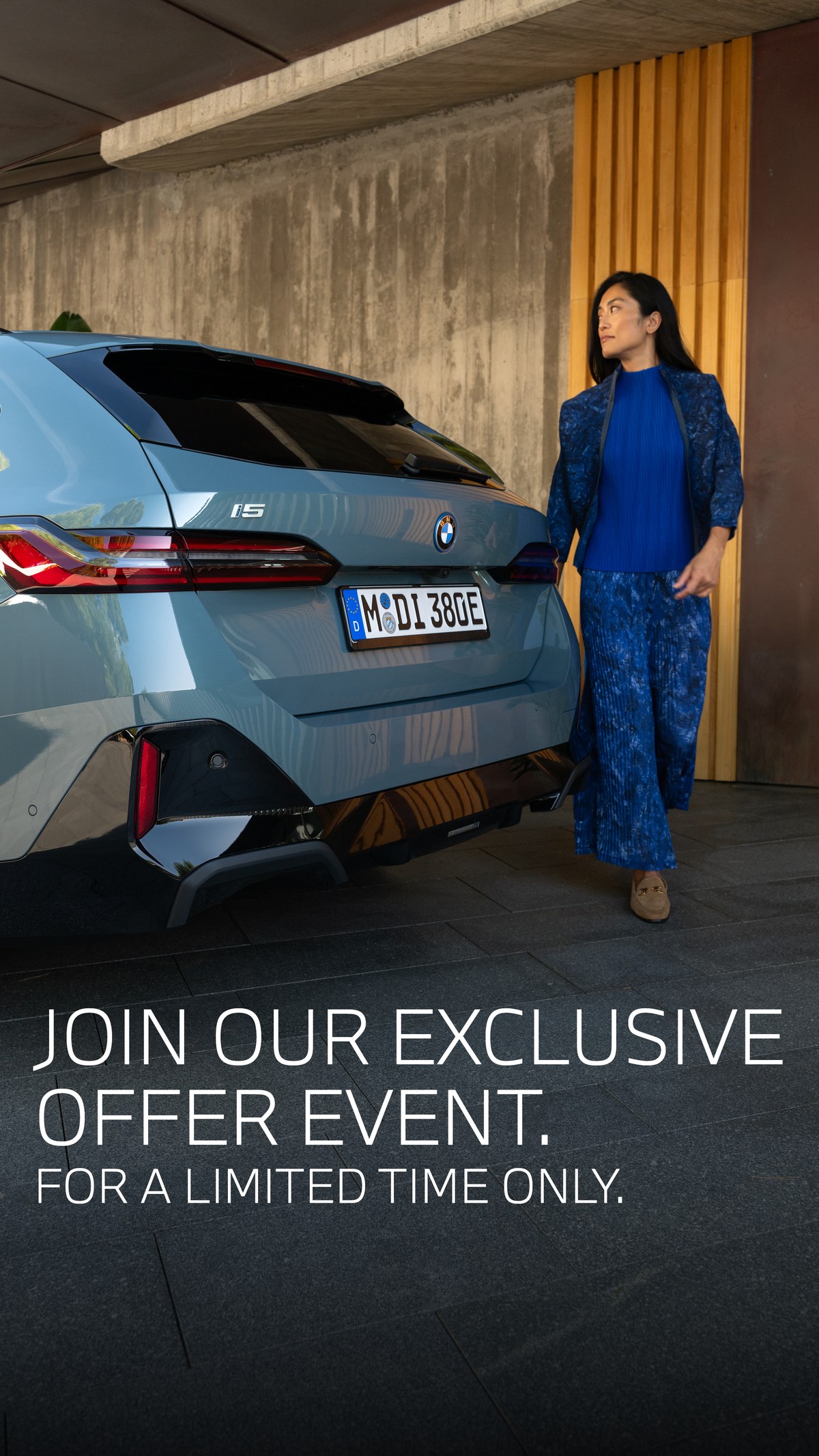 Offer event story frame, BMW i5