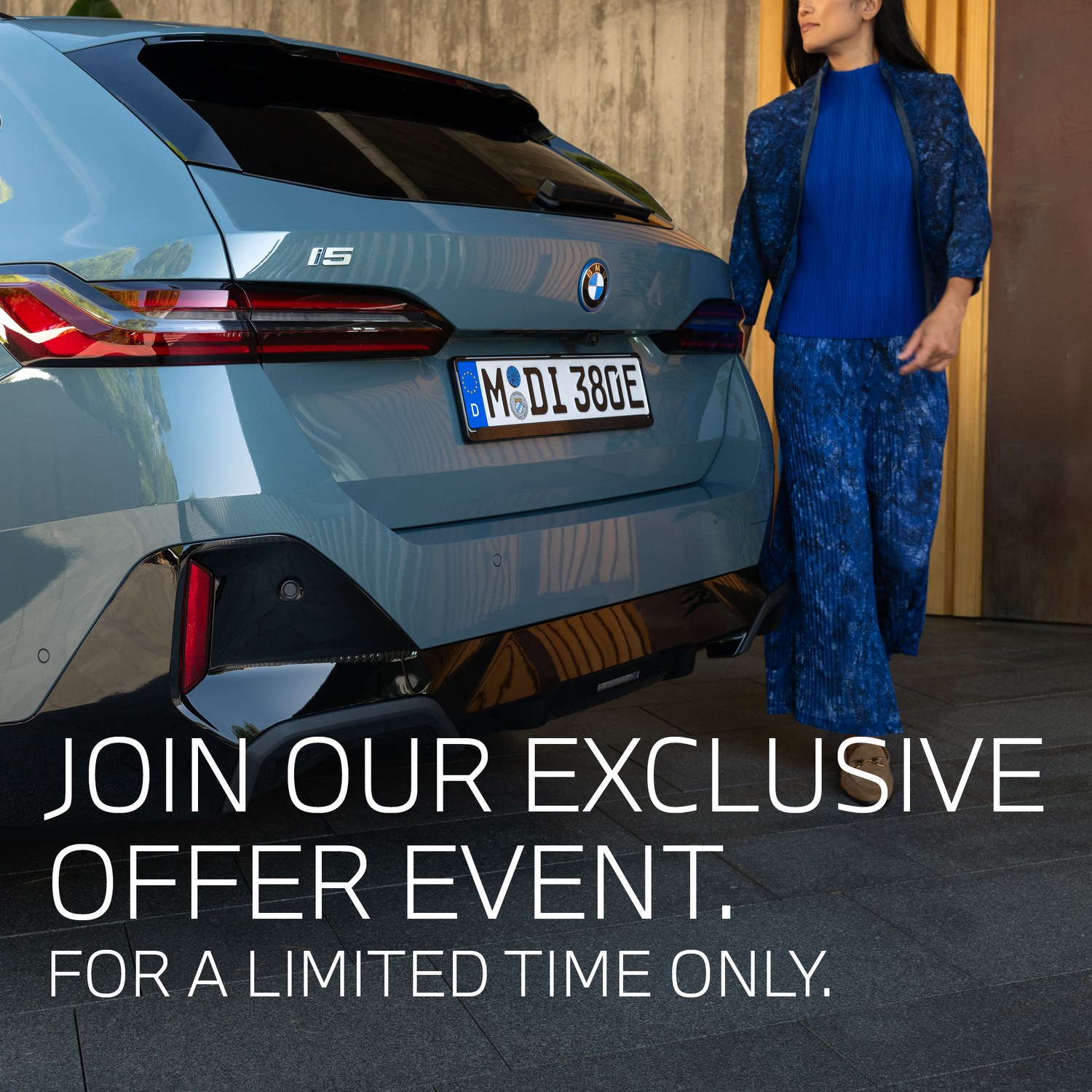 Join our exclusive offer event, BMW i5