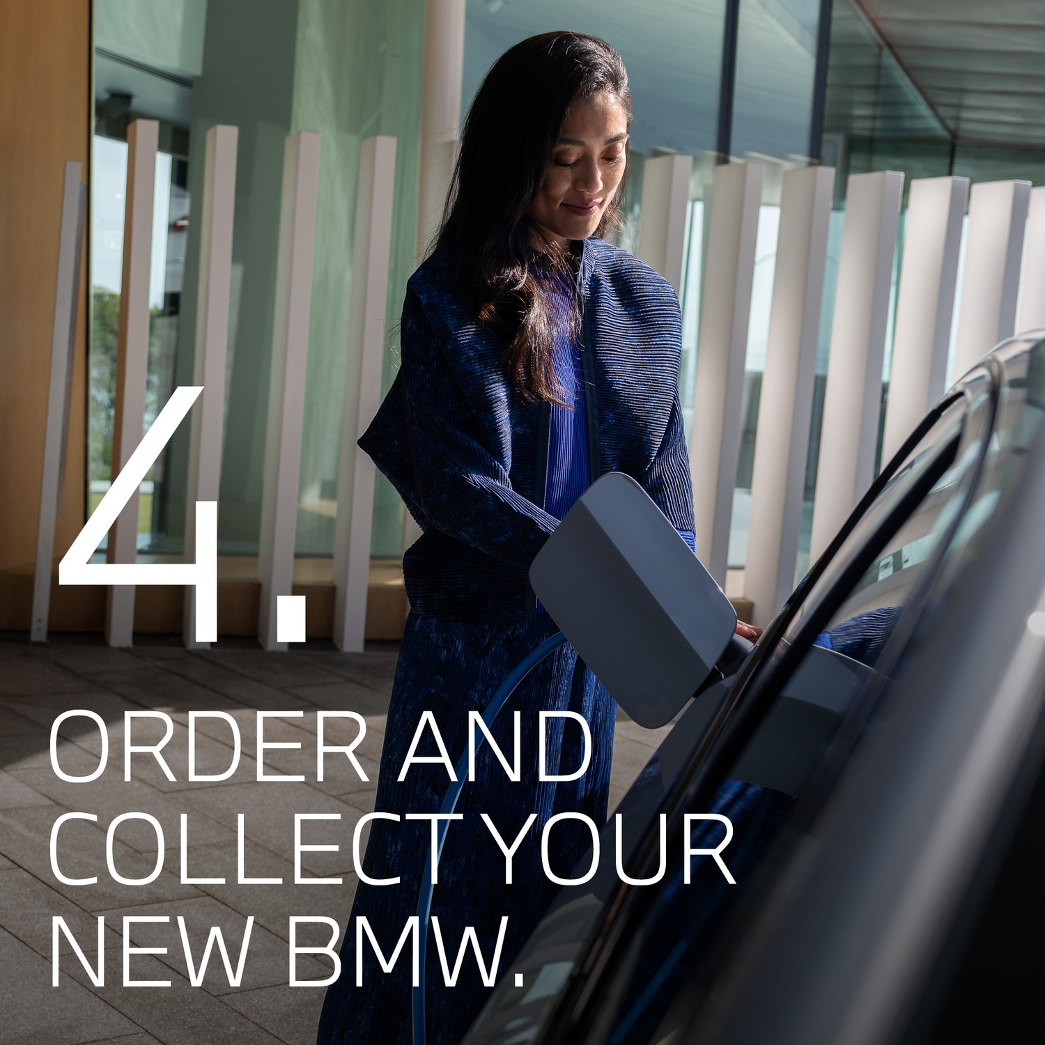 Step four, order and collect your new BMW
