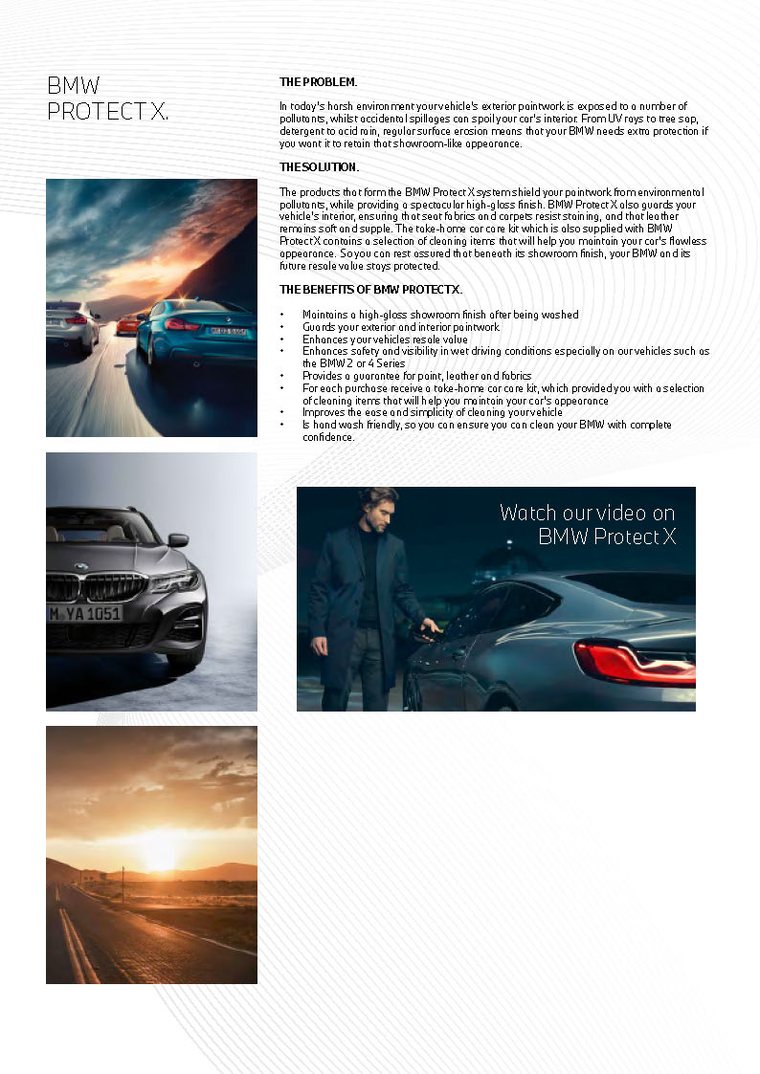BMW handover pack page 6