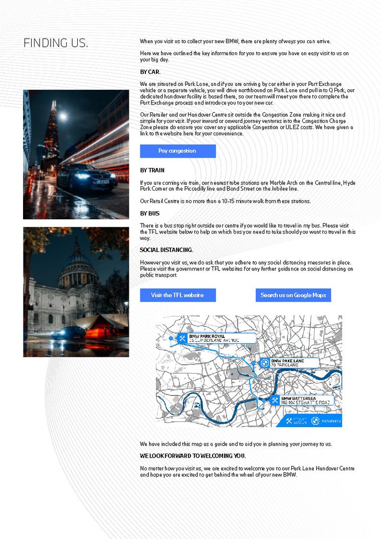 BMW handover pack page 8