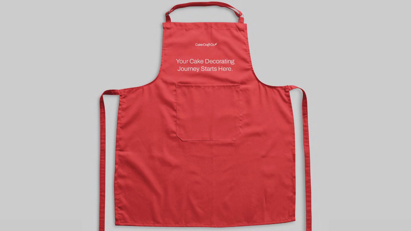 Cake Craft Co staff apron