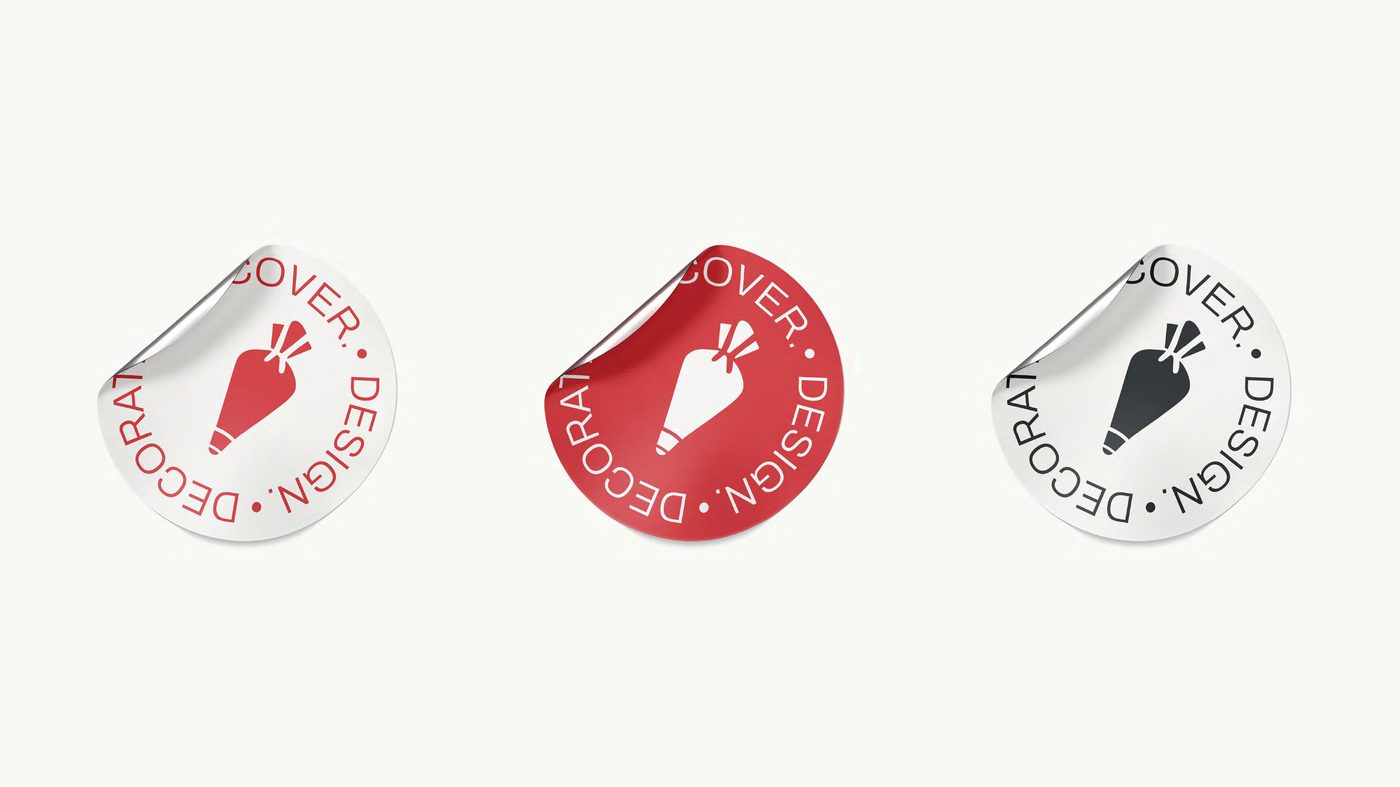 Cake Craft Co brand stickers