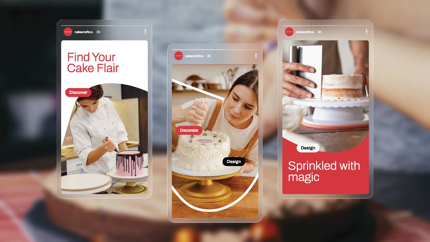 Cake Craft Co Instagram stories