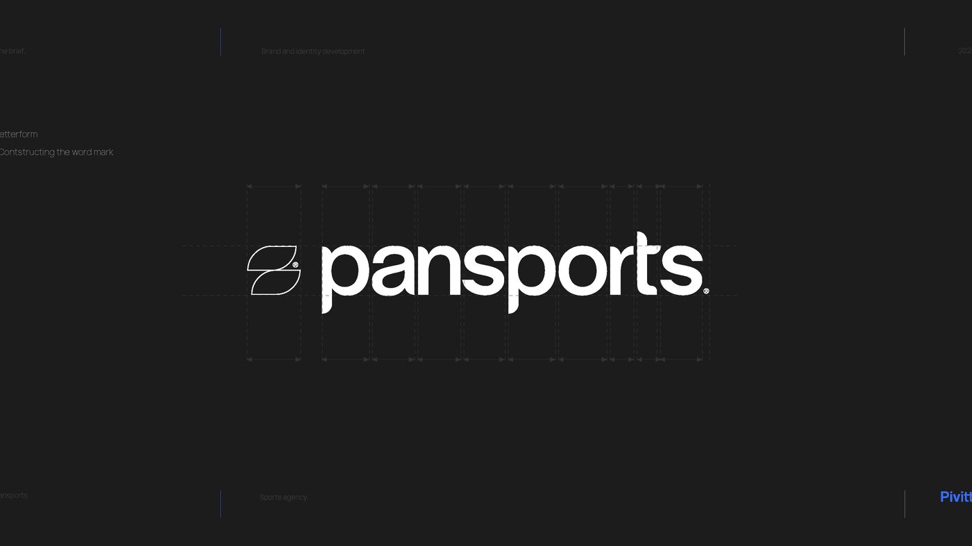 Pansports wordmark solid
