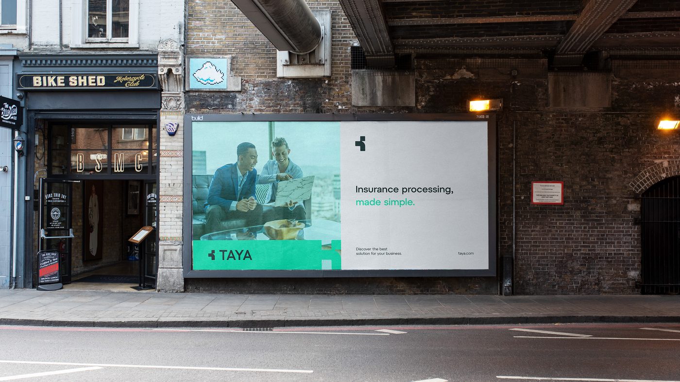 Alternative Old Street OOH, editorial composition.