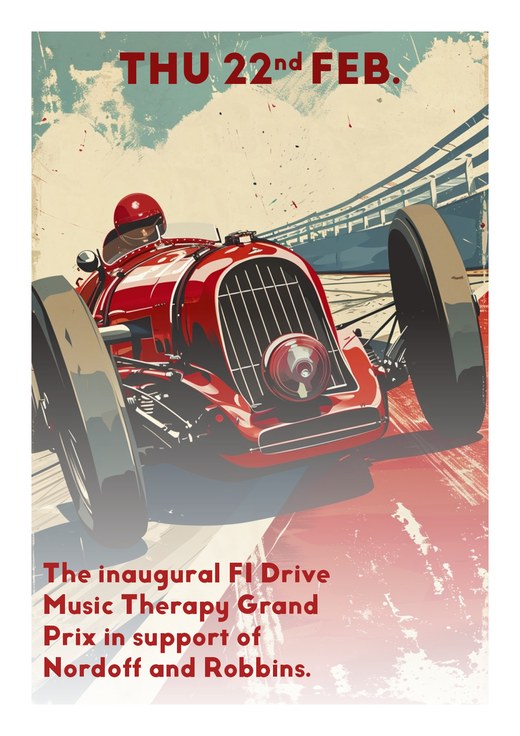 F1 Drive poster concept 3