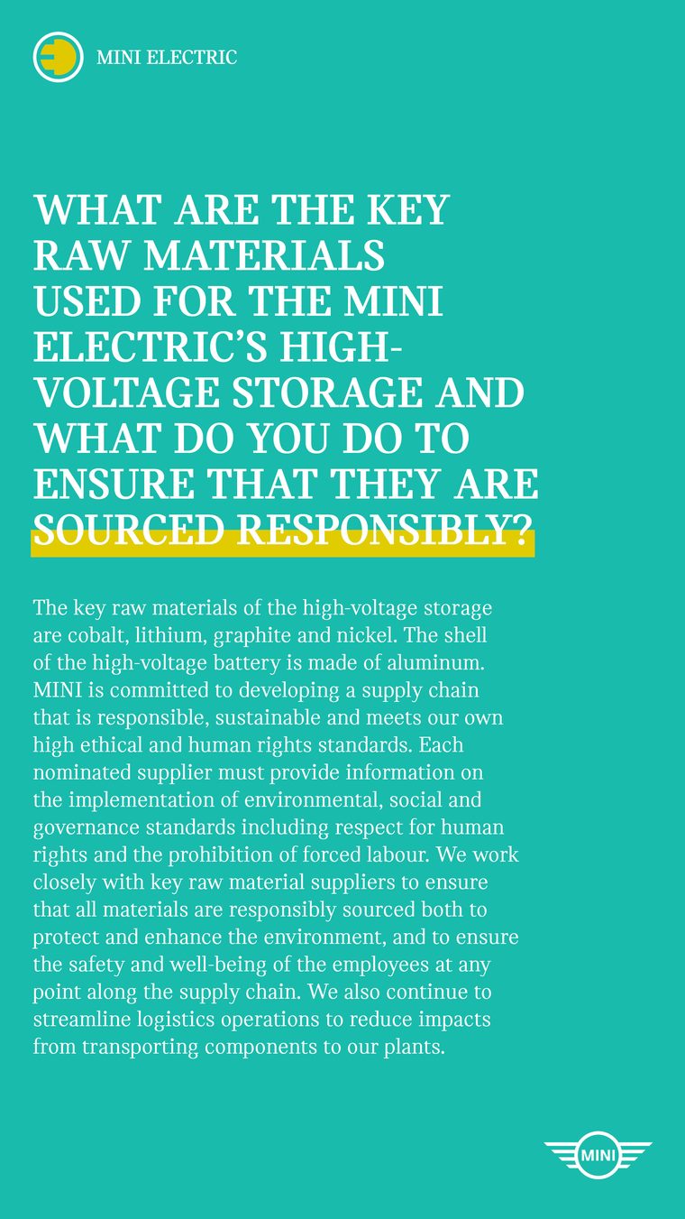 MINI Electric FAQ story 8