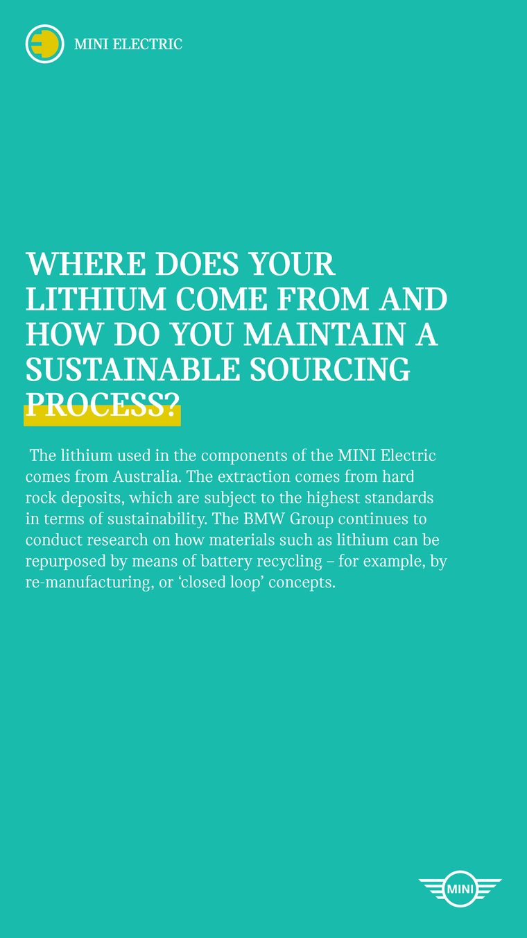 MINI Electric FAQ story 12