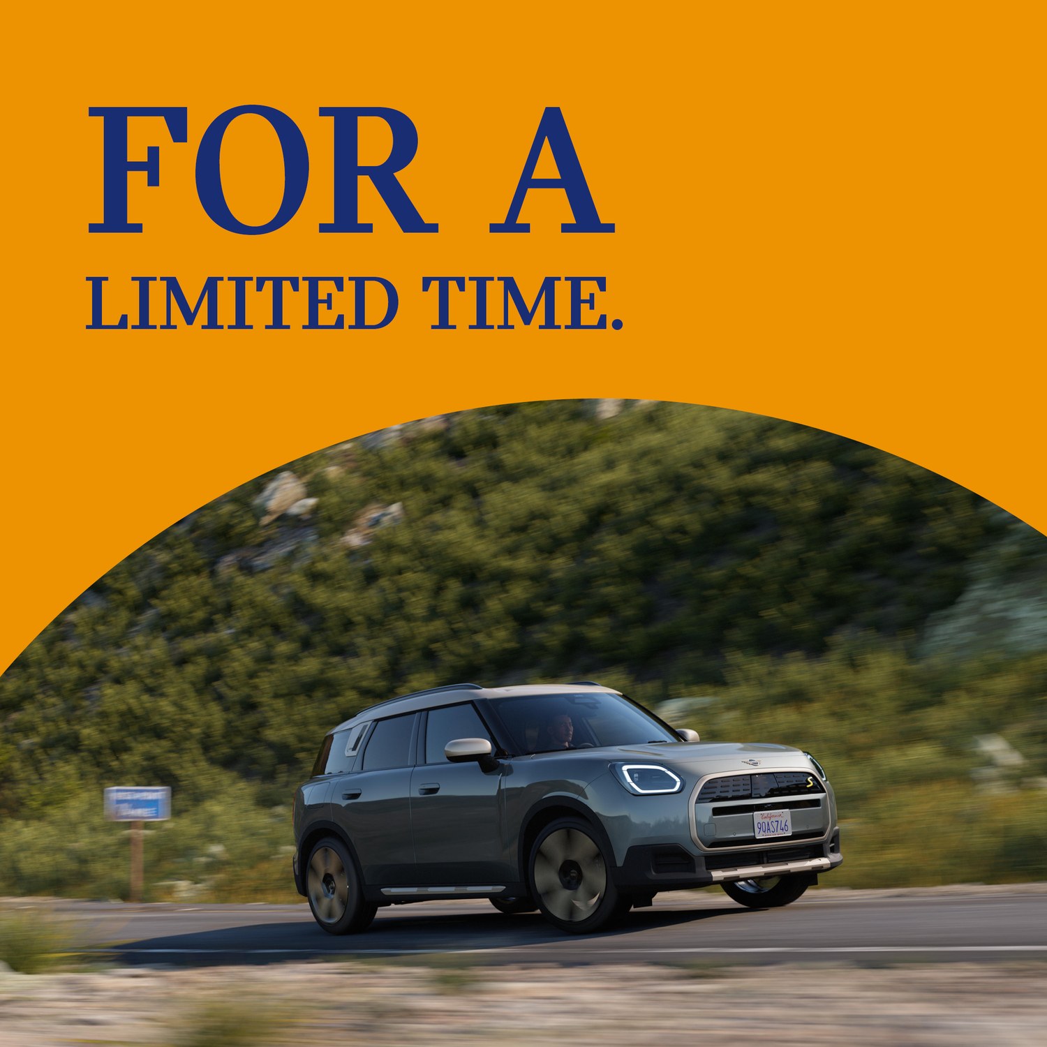 For a limited time, MINI Countryman