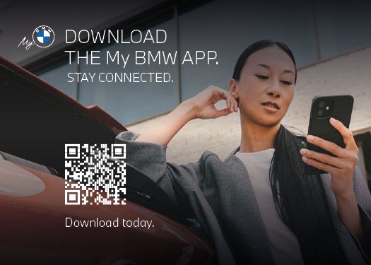 My BMW App card, download today