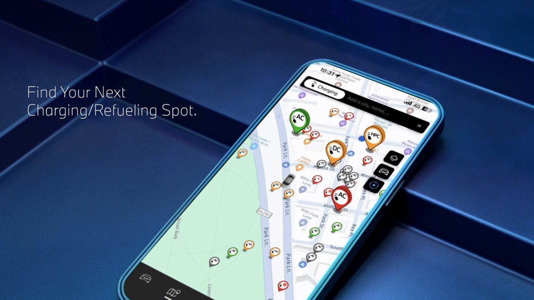 My BMW App film, charging
